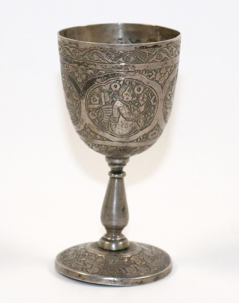 Große Abbildung Nr.1: 140-3179 Persien,: (Silber, Becher)