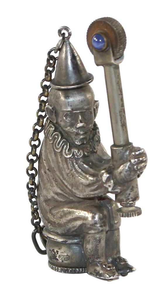 Große Abbildung Nr.1: 140-3197 Feuerzeug Russland.: (Silber)