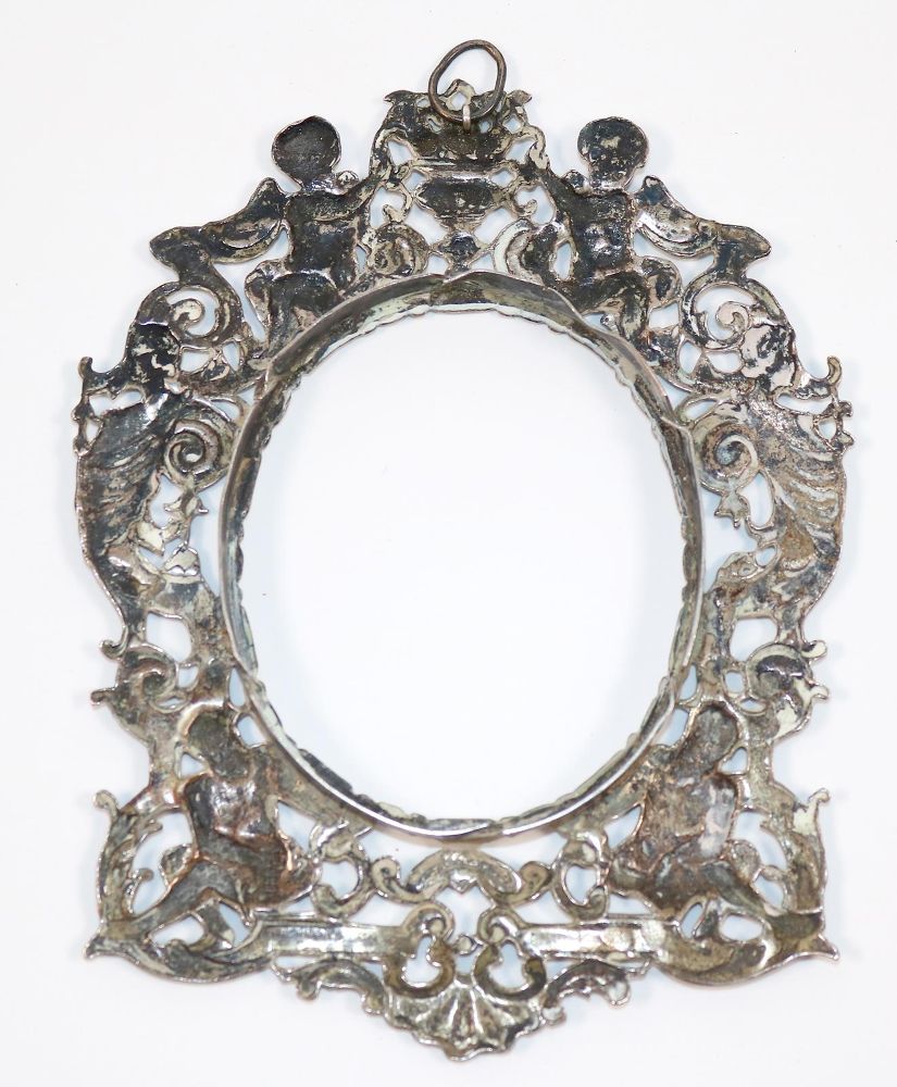 Große Abbildung Nr.2: 140-3237 Biedermeier: (Silber, Rahmen)
