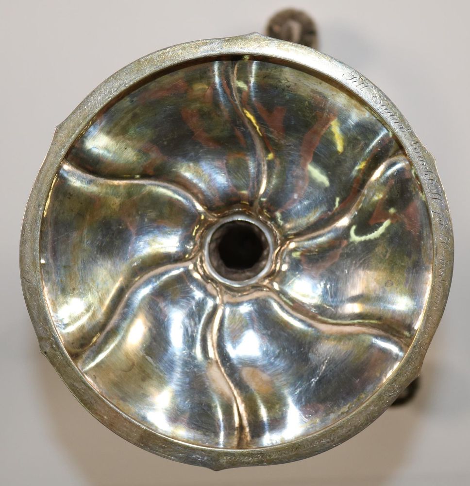 Große Abbildung Nr.7: 140-3248 Paar bedeutende: (Silber, Silberleuchter)