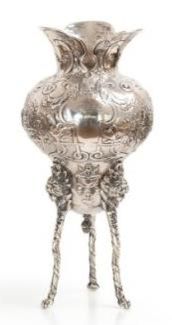 Große Abbildung Nr.2: 140-3257 Silbervase: (Silber, Vase)