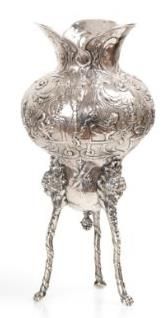 Große Abbildung Nr.3: 140-3257 Silbervase: (Silber, Vase)