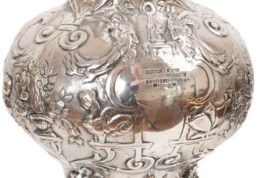 Große Abbildung Nr.4: 140-3257 Silbervase: (Silber, Vase)