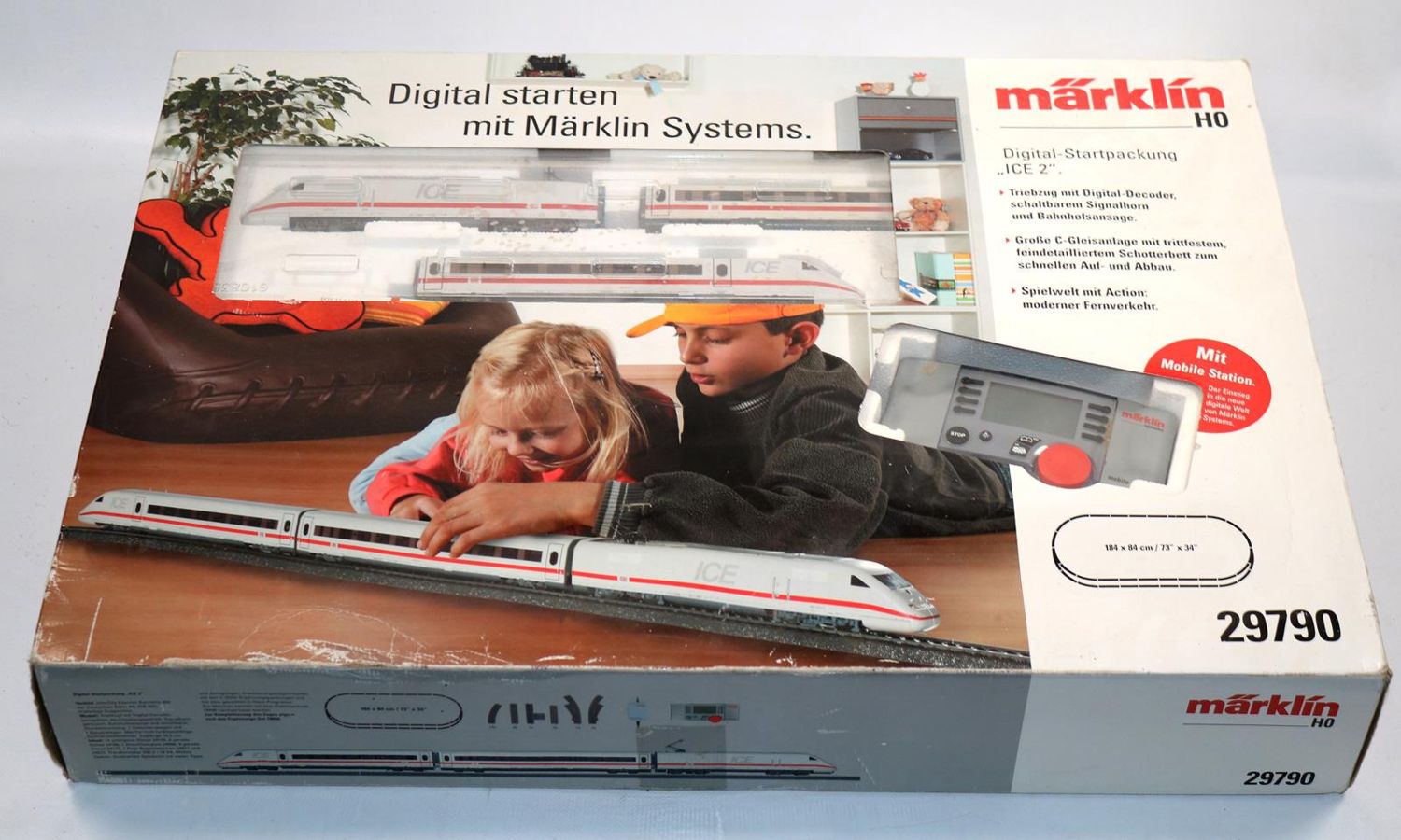 Große Abbildung Nr.1: 140-3295 Märklin ICE: (Spielzeug, Eisenbahn, Märklin)