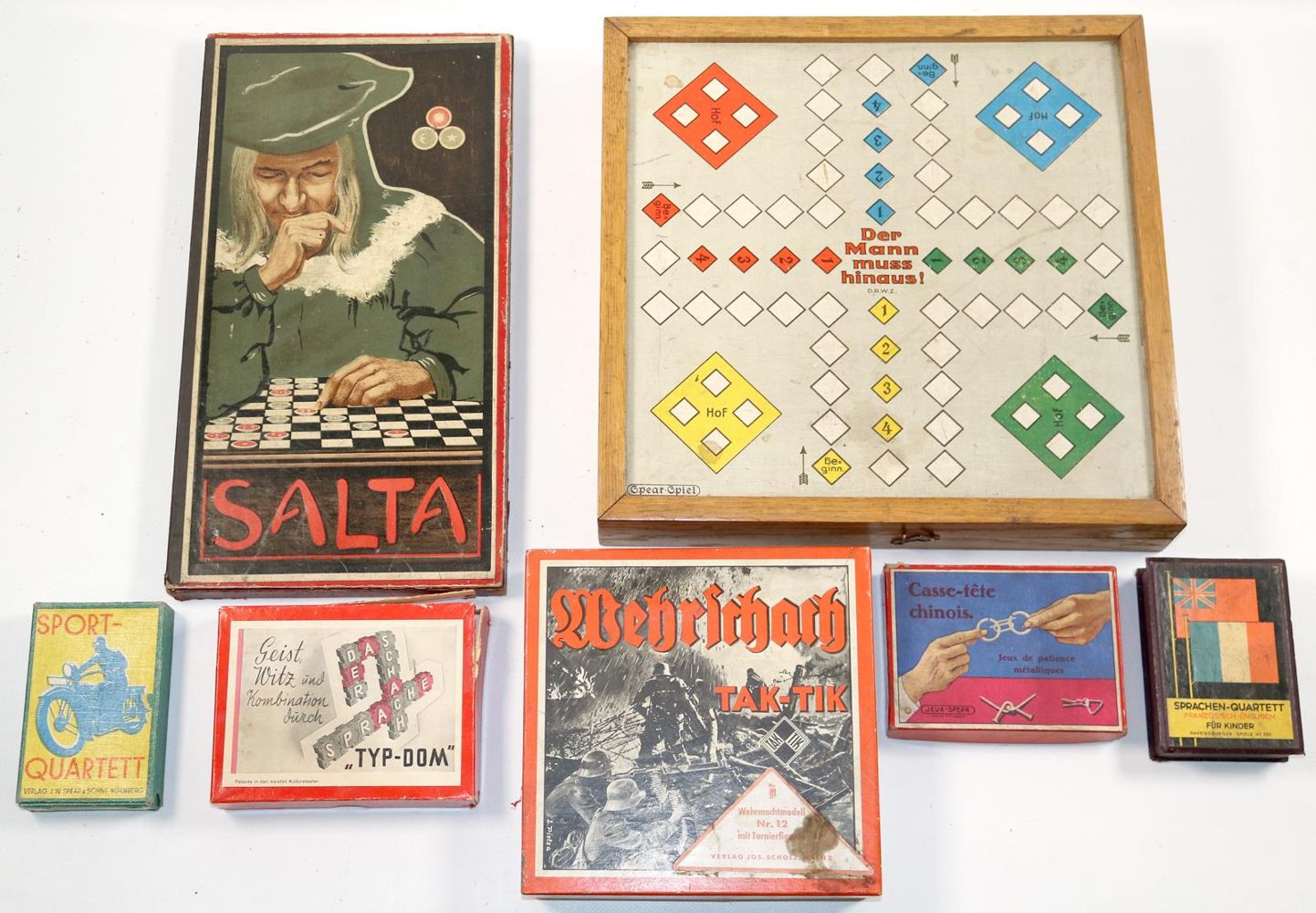 Große Abbildung Nr.2: 140-3305 Spielesammlung 2. Weltkrieg.: (Spielzeug, Spiele)