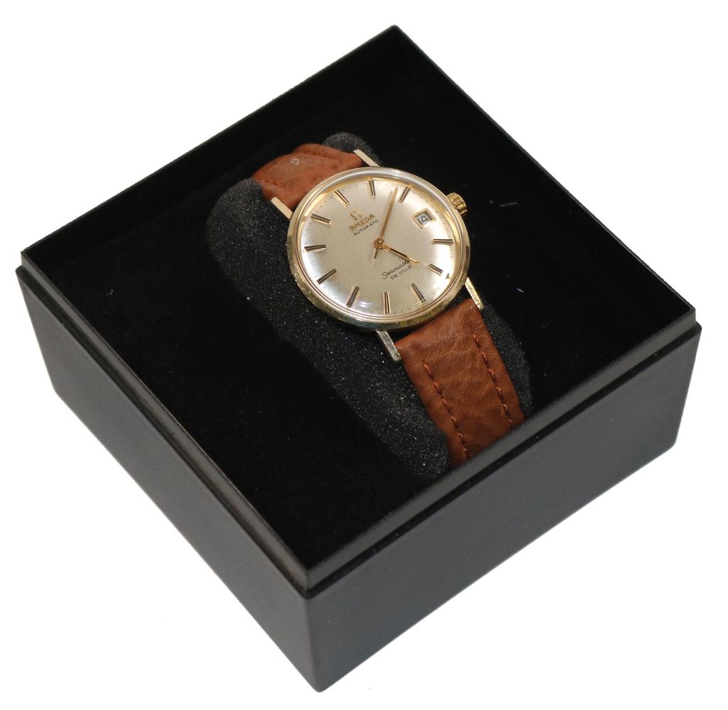 Große Abbildung Nr.1: 140-3318 Omega Seamaster De Ville: (Uhren, Armbanduhren)