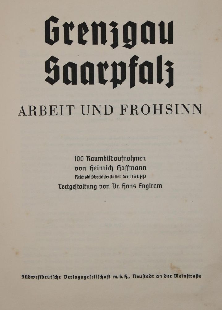 Große Abbildung Nr.1: 140-3357 Englram,H.: (Raumbilderalben)