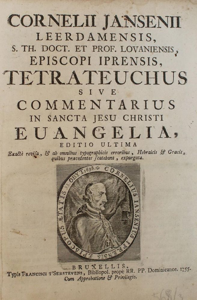 Große Abbildung Nr.1: 140-340 Jansen,C.: (Alte Drucke, Handschriften und Theologie)