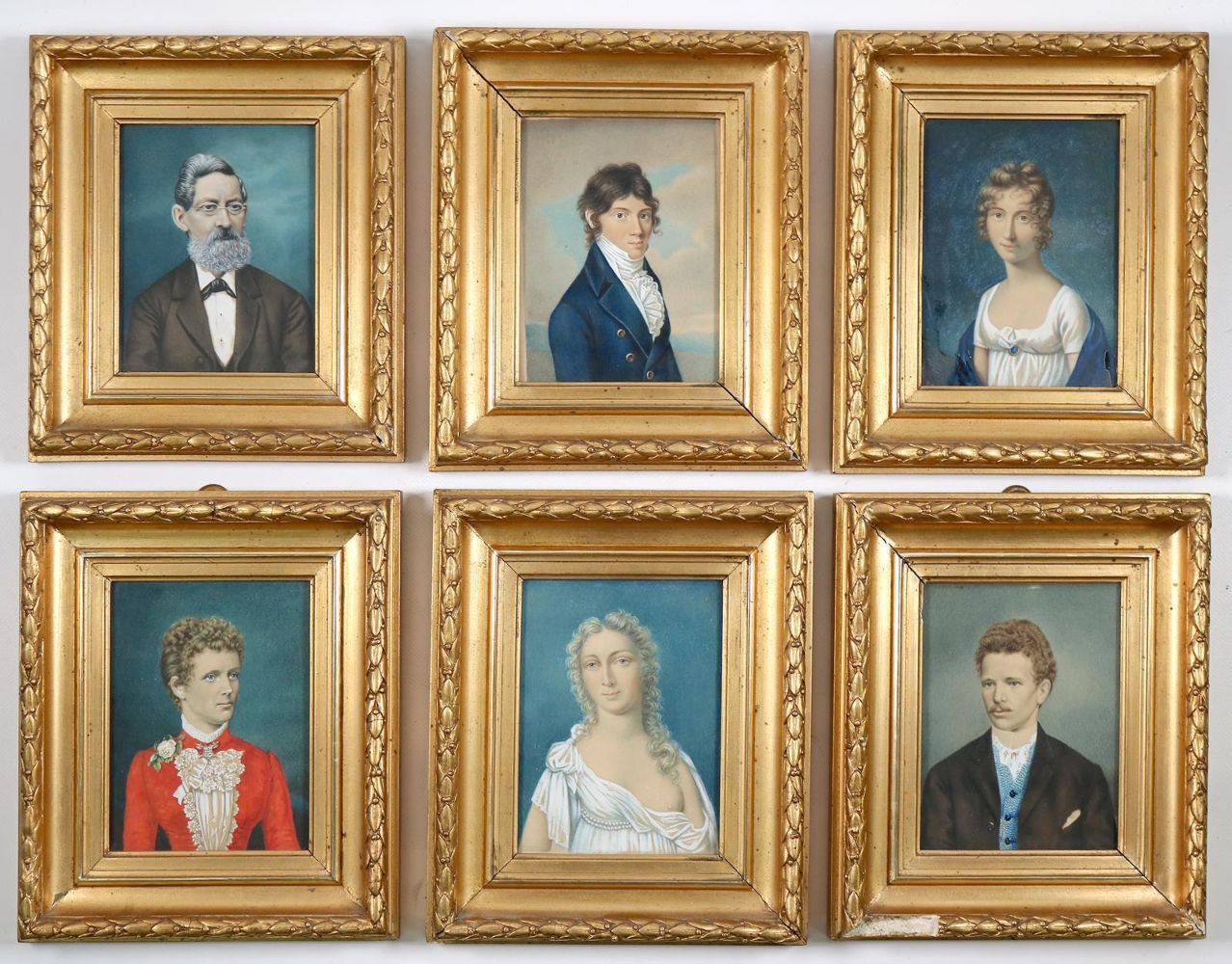 Große Abbildung Nr.2: 140-3512 Franquet Familienportraits: (Deutschland, Braunschweig)
