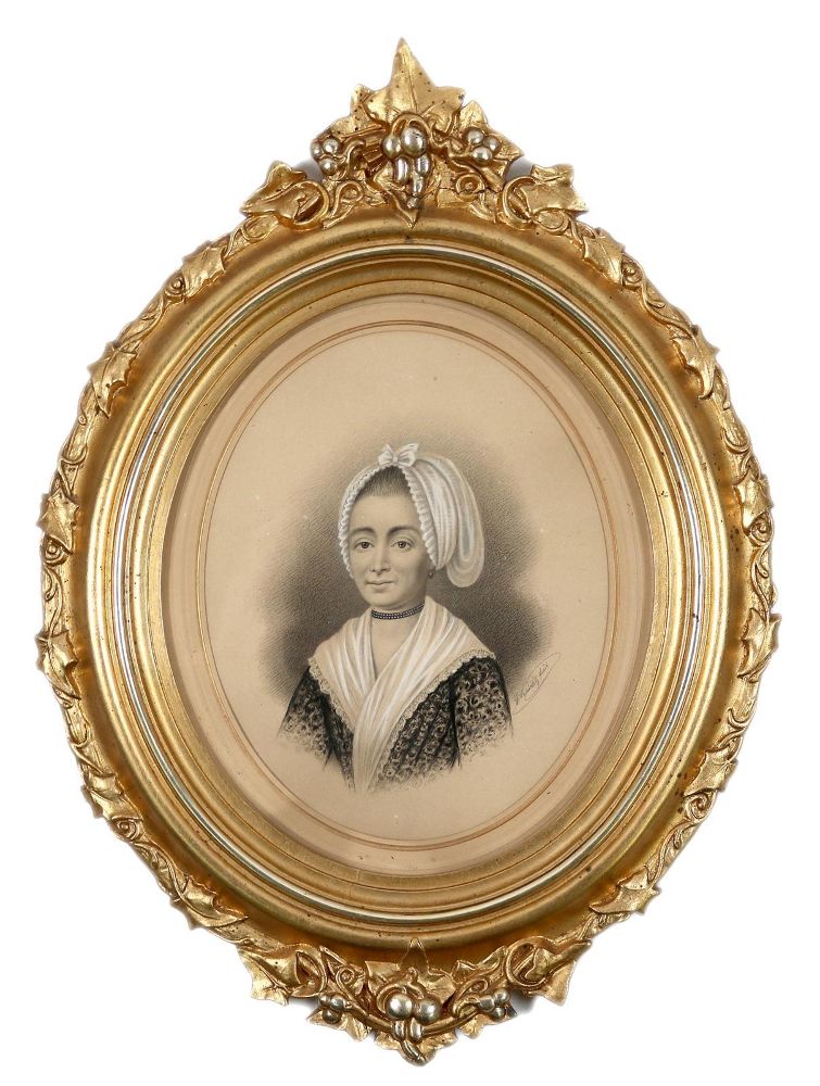 Große Abbildung Nr.2: 140-3515 Franquet Paar Damenportraits.: (Deutschland, Braunschweig)