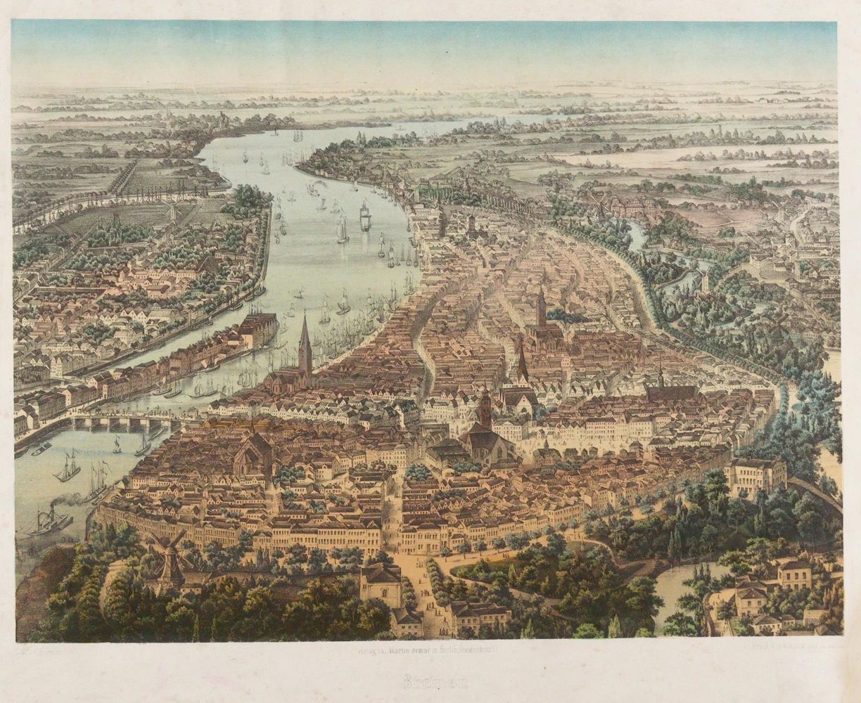 Große Abbildung Nr.1: 140-3516 Bremen.: (Deutschland)
