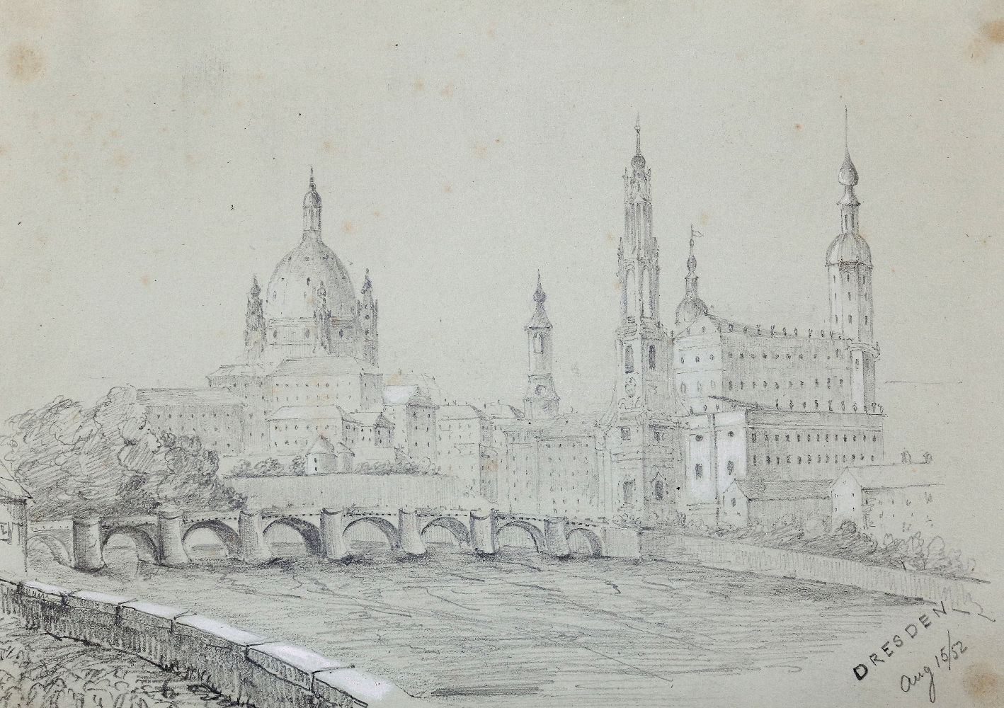 Große Abbildung Nr.1: 140-3520 Dresden u. Sachsen.: (Deutschland)