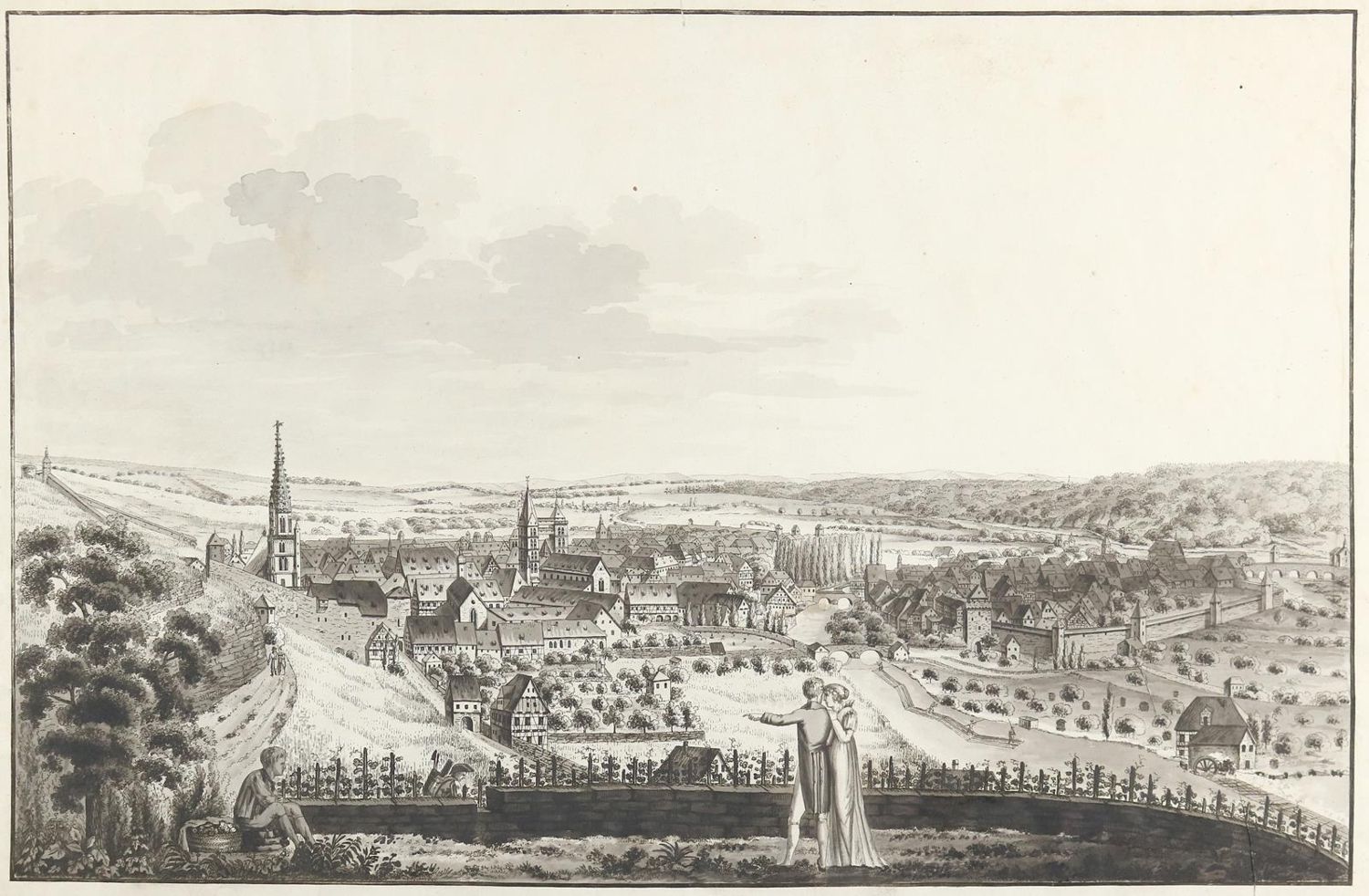 Große Abbildung Nr.1: 140-3522 Esslingen am Neckar.: (Deutschland)