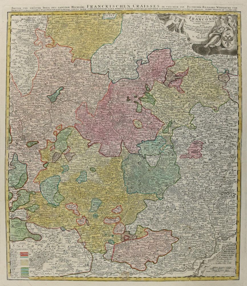 Große Abbildung Nr.1: 140-3525 Franken u. Bamberg.: (Deutschland)