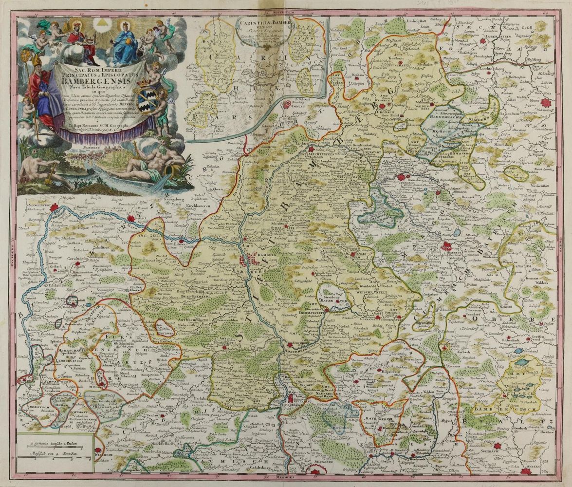 Große Abbildung Nr.2: 140-3525 Franken u. Bamberg.: (Deutschland)