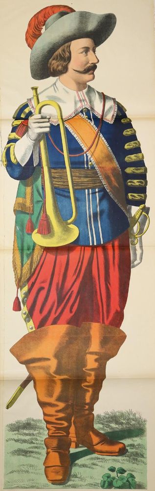 Große Abbildung Nr.1: 140-3575 Trompeter von Säckingen.: (Deutschland, Militaria)