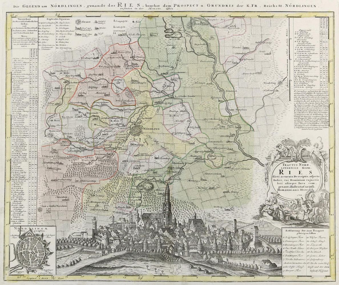 Große Abbildung Nr.1: 140-3581 Nördlingen.: (Deutschland)