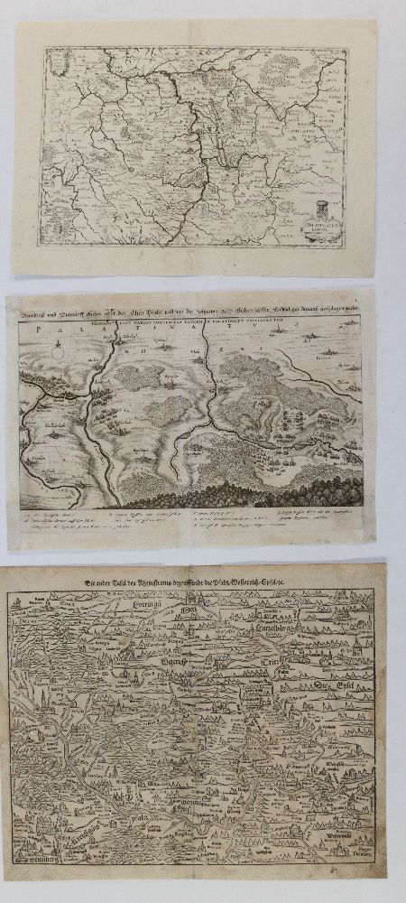 Große Abbildung Nr.7: 140-3589 Rheinlauf u. Rheinpfalz.: (Deutschland)