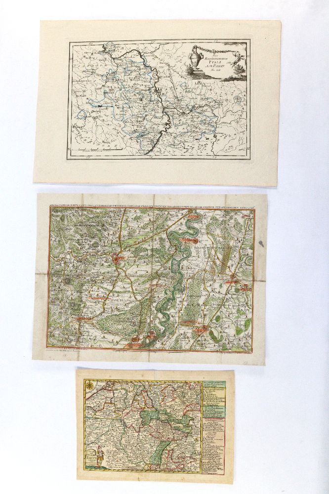 Große Abbildung Nr.8: 140-3589 Rheinlauf u. Rheinpfalz.: (Deutschland)
