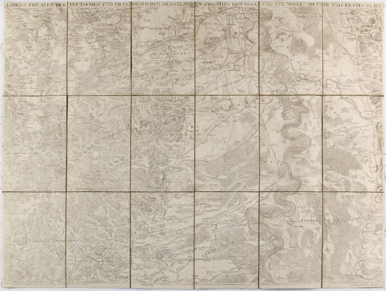 Große Abbildung Nr.1: 140-3592 Kriegs-Theater: (Deutschland, Saarland)