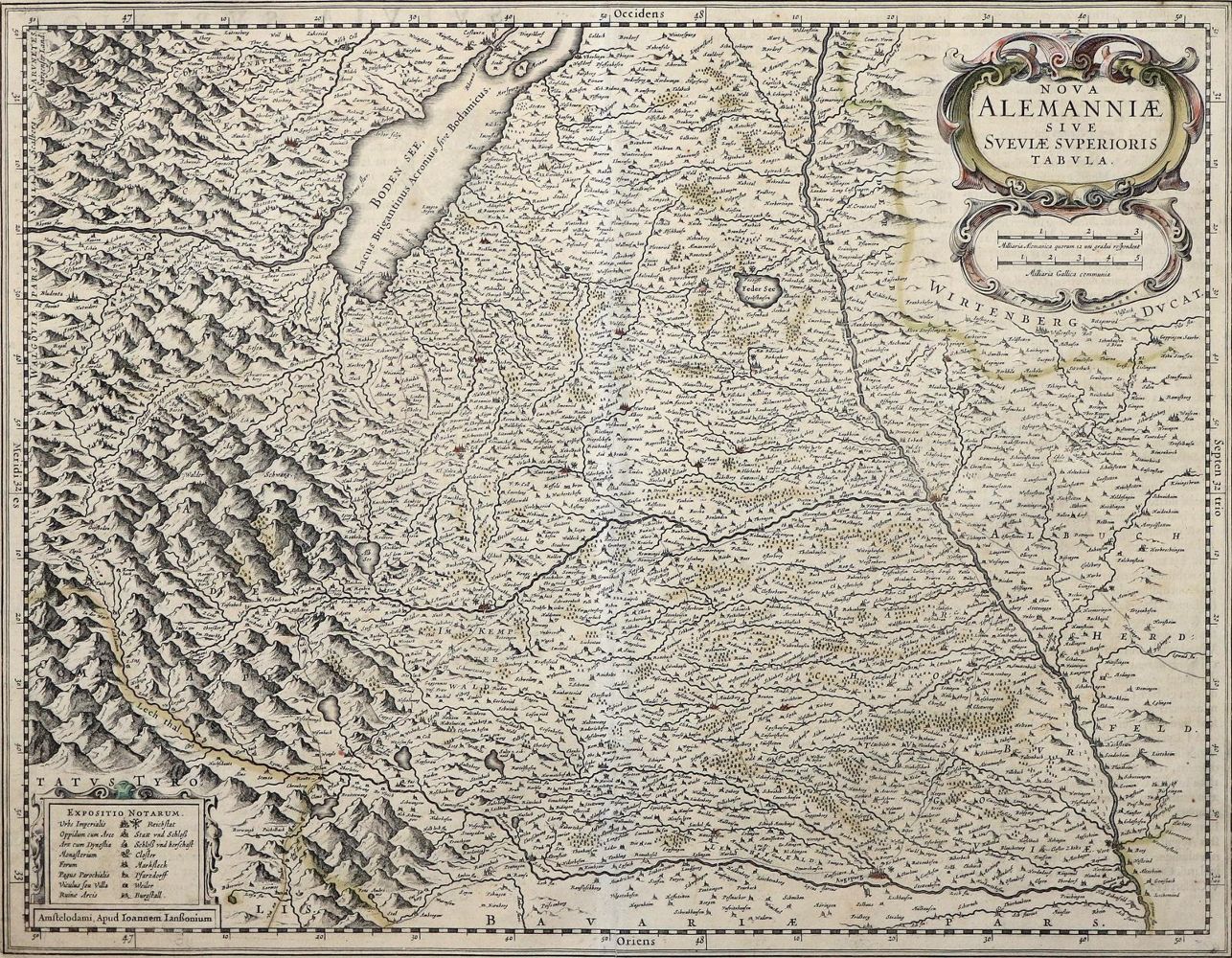 Große Abbildung Nr.3: 140-3600 Schwaben.: (Deutschland)