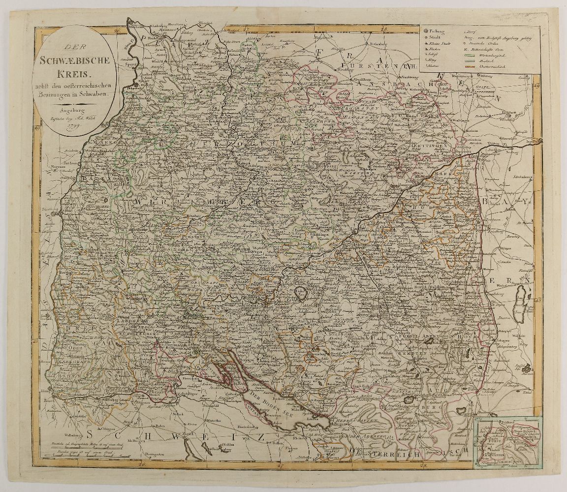 Große Abbildung Nr.40: 140-3600 Schwaben.: (Deutschland)