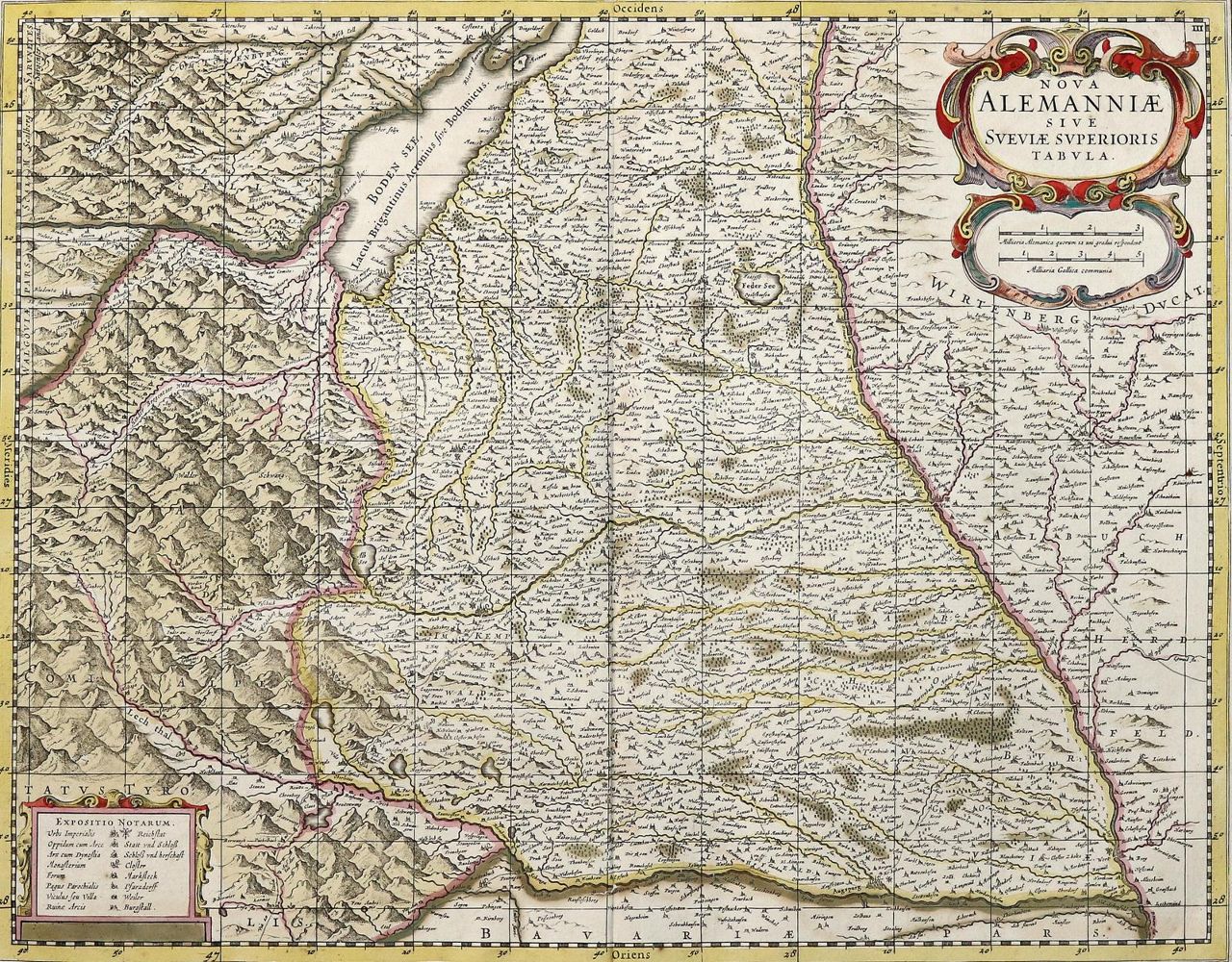Große Abbildung Nr.8: 140-3600 Schwaben.: (Deutschland)