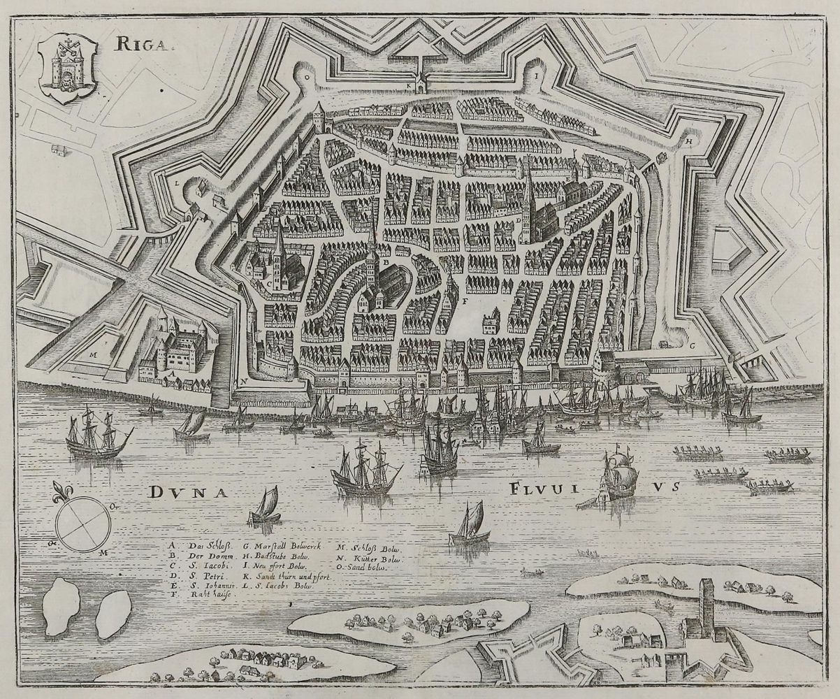 Große Abbildung Nr.1: 140-3632 Riga.: (Ausland, Baltikum)
