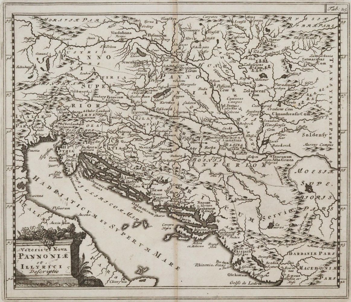 Große Abbildung Nr.1: 140-3647 Ungarn u. Südosteuropa.: (Ausland, Europa)