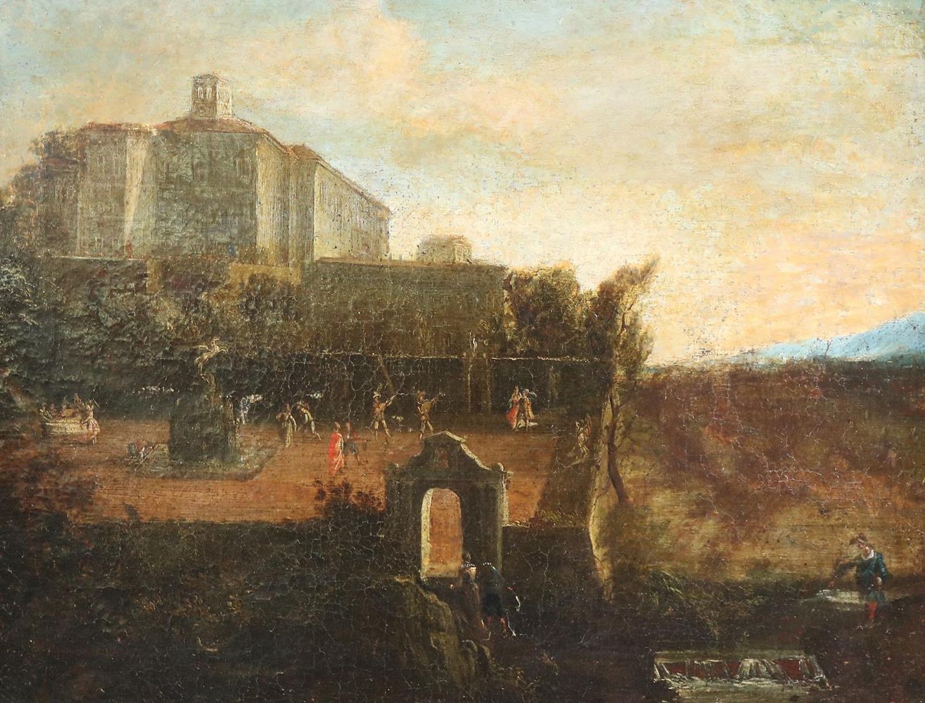 Große Abbildung Nr.1: 140-3681 Palazzo-Park.: (Ausland, Italien)