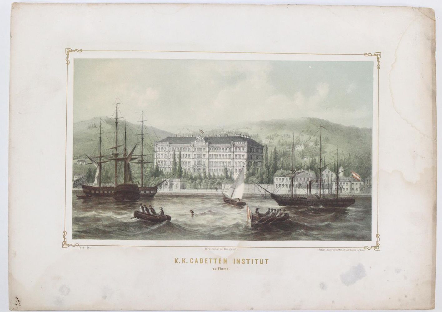 Große Abbildung Nr.1: 140-3694 Rijeka.: (Ausland, Kroatien)