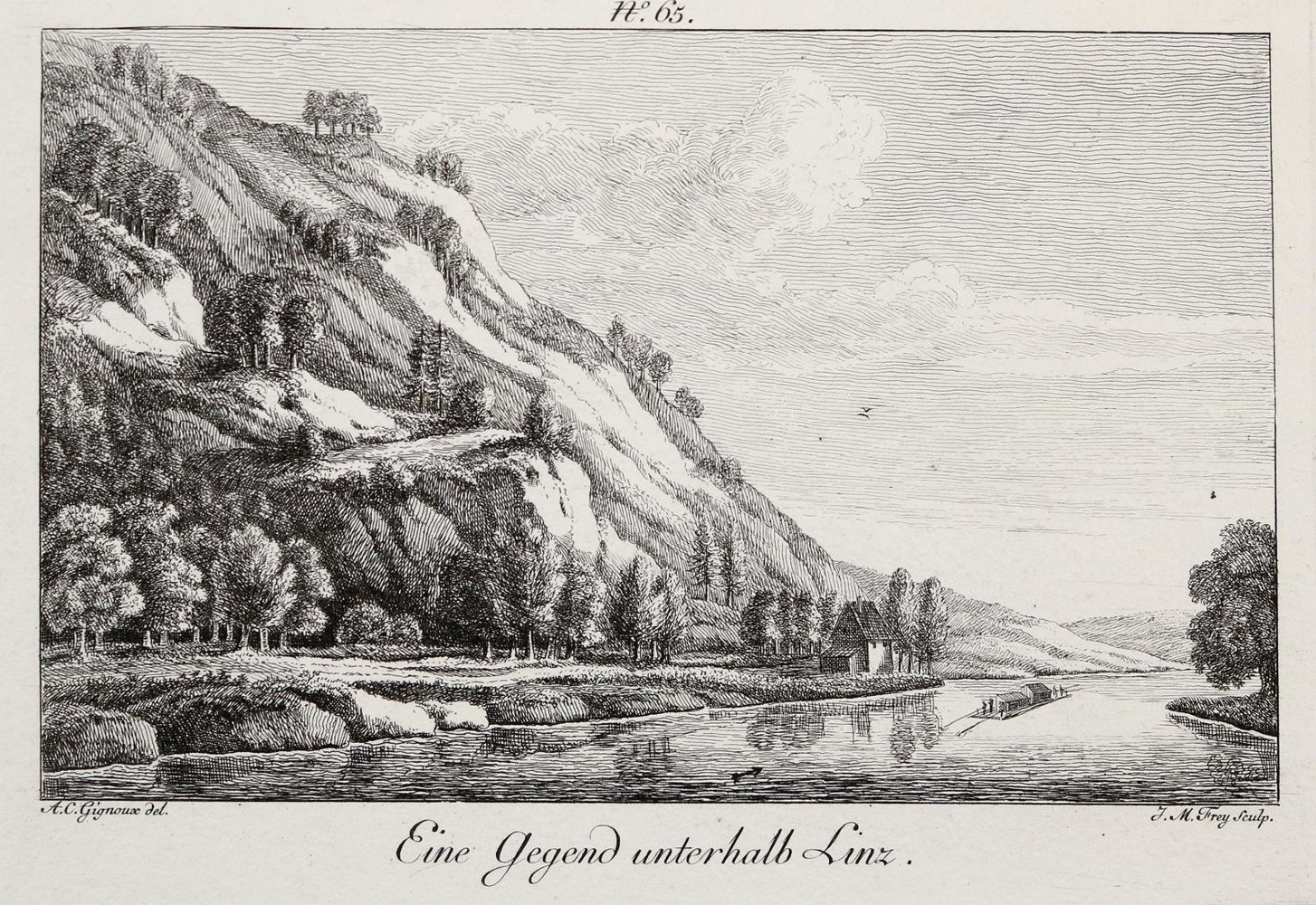 Große Abbildung Nr.1: 140-3698 Donau.: (Ausland, Österreich)