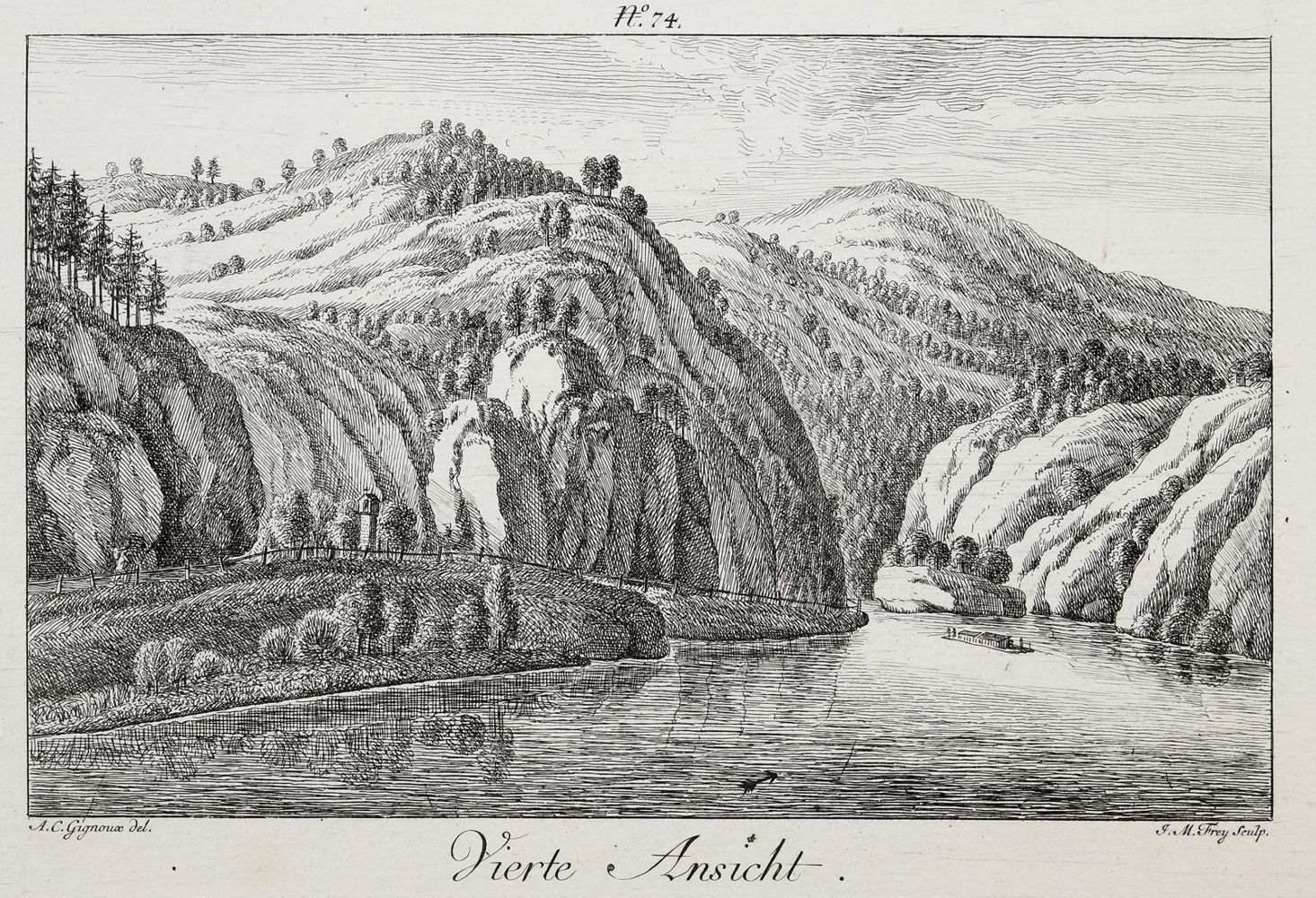 Große Abbildung Nr.4: 140-3698 Donau.: (Ausland, Österreich)