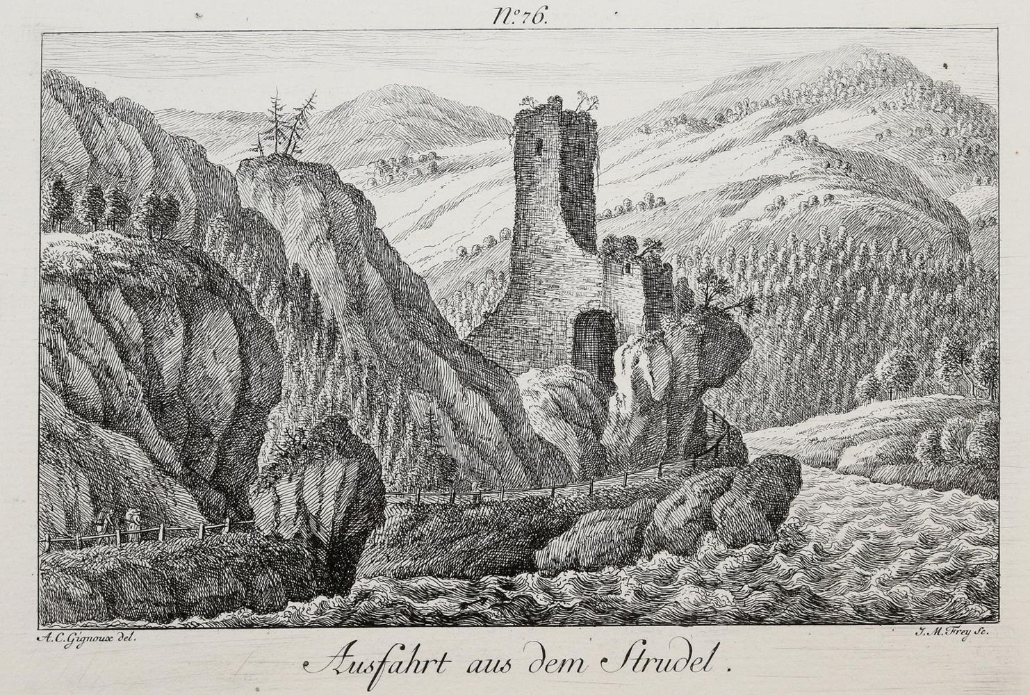 Große Abbildung Nr.6: 140-3698 Donau.: (Ausland, Österreich)