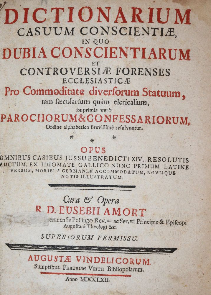 Große Abbildung Nr.1: 140-371 Konvolut: (Alte Drucke, Handschriften und Theologie)
