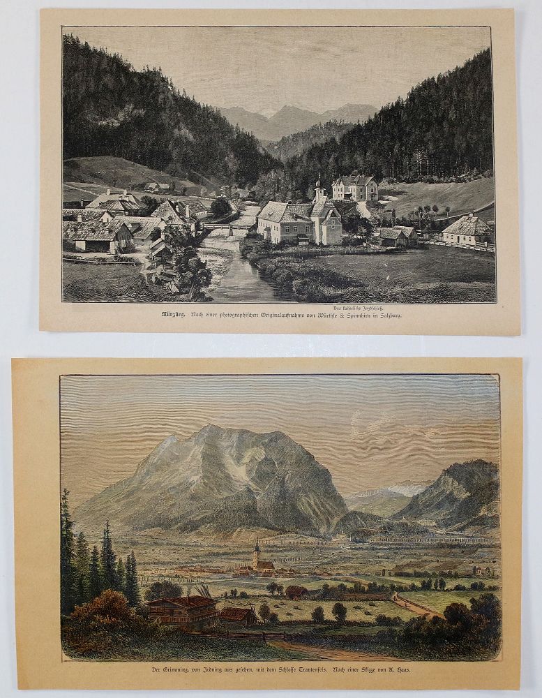 Große Abbildung Nr.10: 140-3712 Konvolut: (Ausland, Österreich, Steiermark)