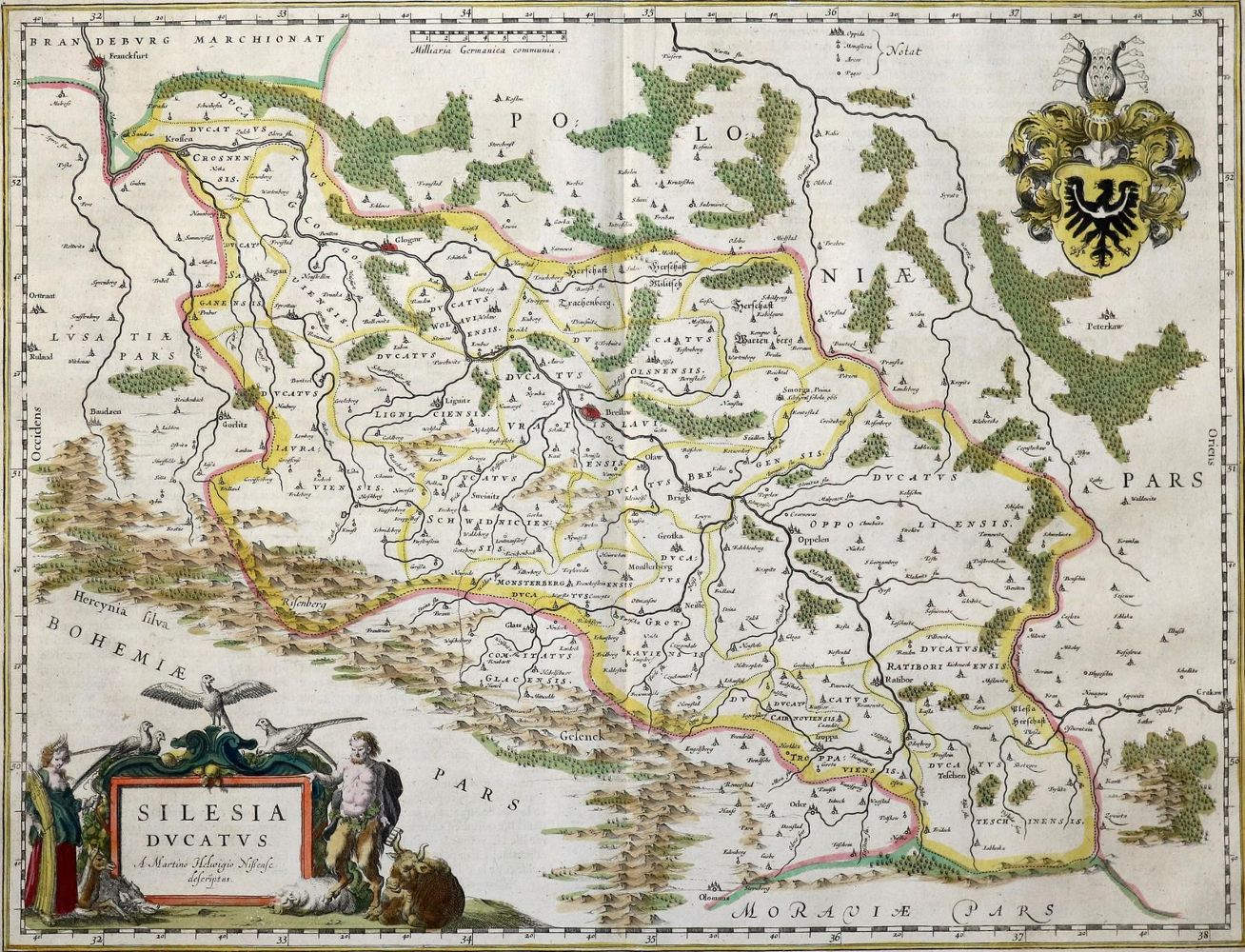 Große Abbildung Nr.1: 140-3728 Schlesien.: (Ausland, Polen)