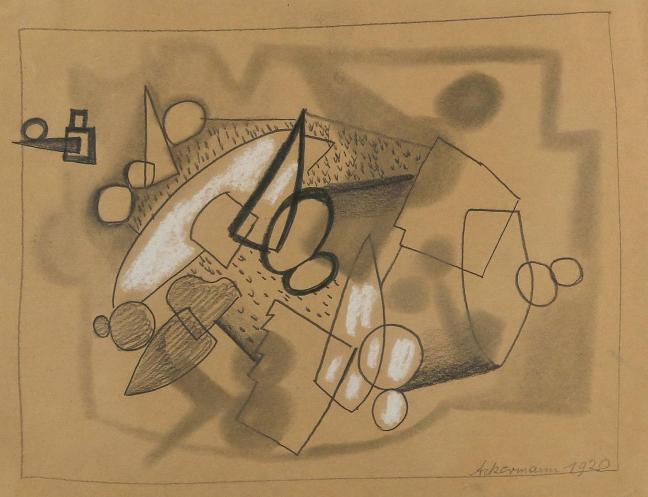 Große Abbildung Nr.1: 140-3760 Ackermann, Max: (Künstlergraphik)