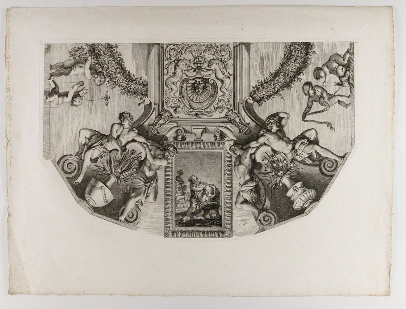 Große Abbildung Nr.3: 140-3798 Audran, Girard: (Künstlergraphik)
