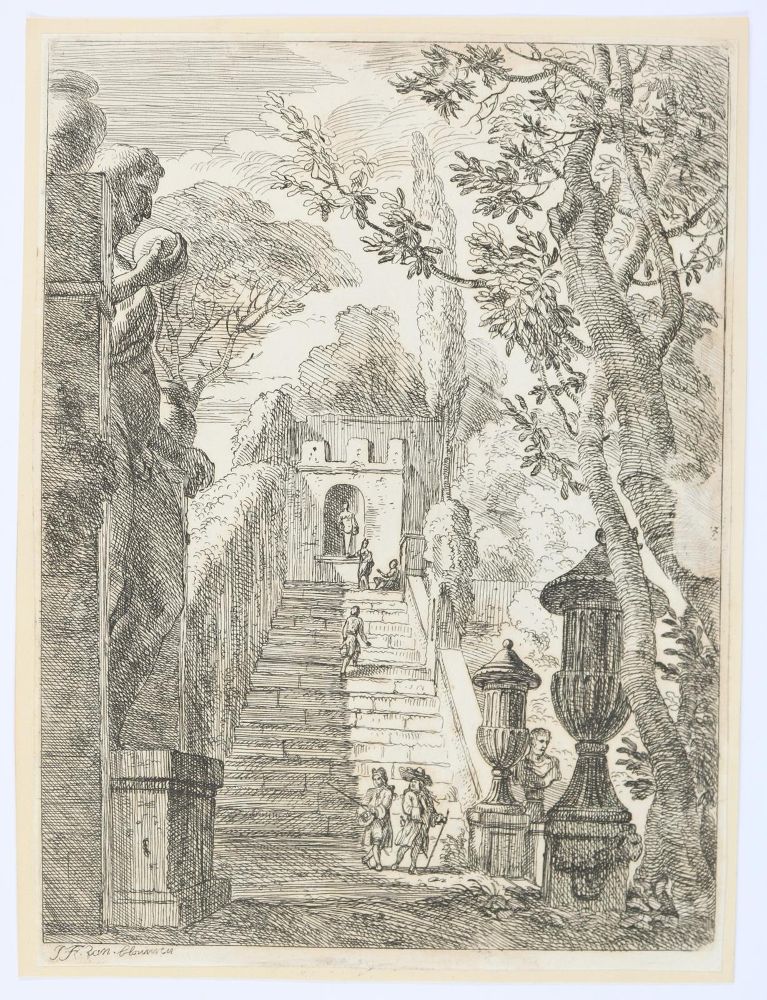 Große Abbildung Nr.22: 140-3837 Bloemen, Jan Frans van (gen. Orrizonte,: (Künstlergraphik)