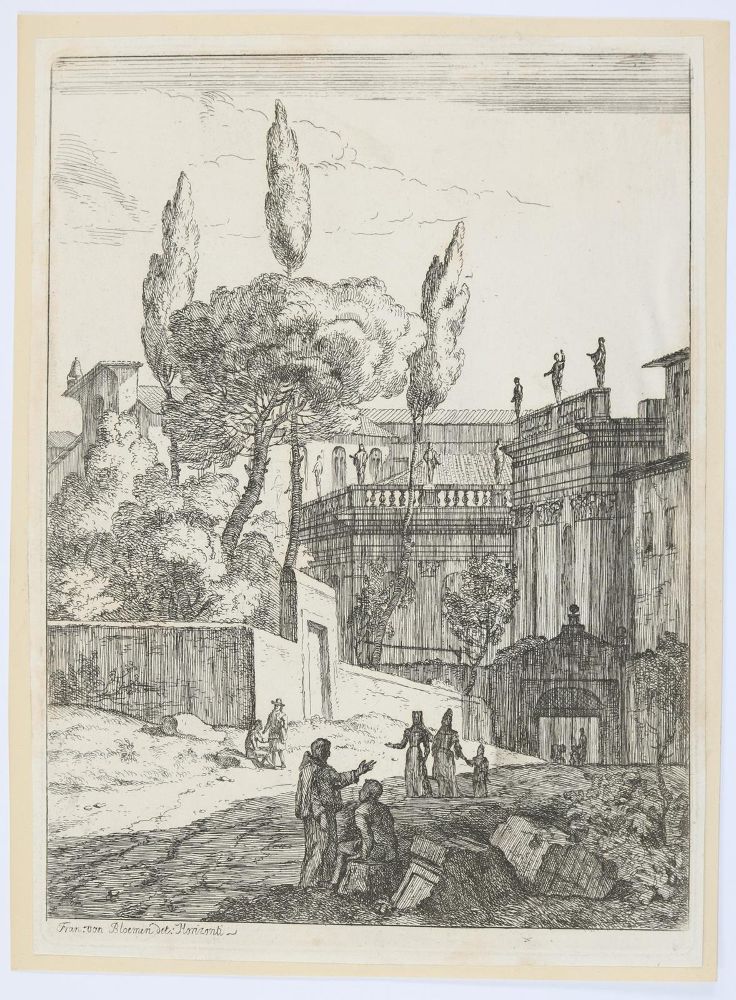 Große Abbildung Nr.23: 140-3837 Bloemen, Jan Frans van (gen. Orrizonte,: (Künstlergraphik)