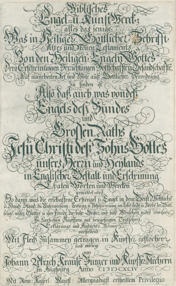 Große Abbildung Nr.1: 140-384 Krauss,J.U.: (Alte Drucke, Handschriften und Theologie)