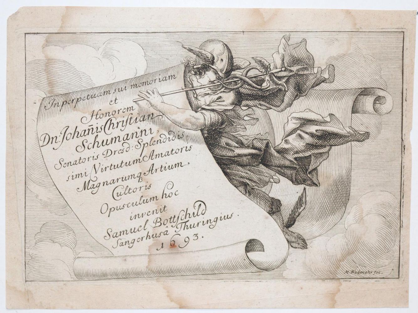 Große Abbildung Nr.16: 140-3849 Bottschild, Samuel: (Künstlergraphik)
