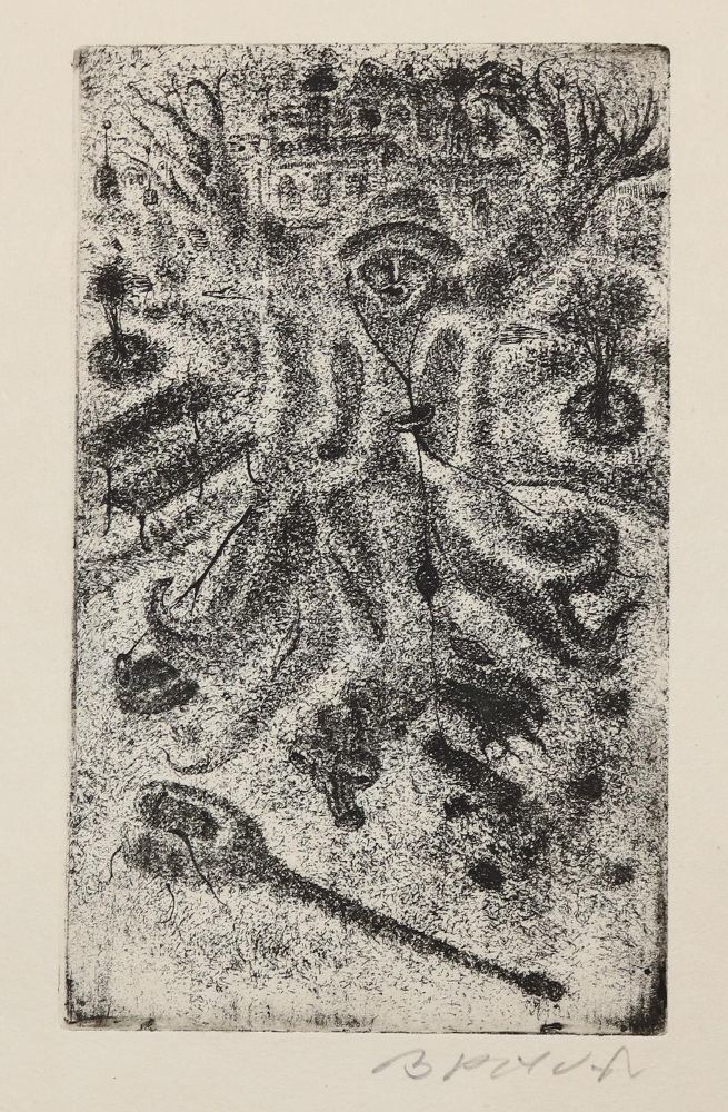 Große Abbildung Nr.2: 140-3853 Brauer, Arik (Erich,: (Künstlergraphik)