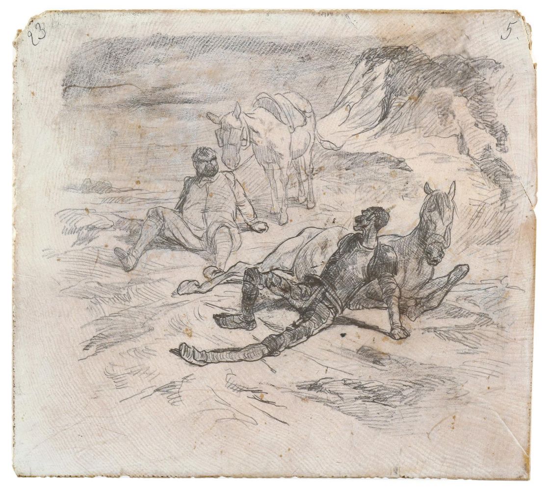 Große Abbildung Nr.2: 140-3887 Don Quixote.: (Künstlergraphik, Cervantes)