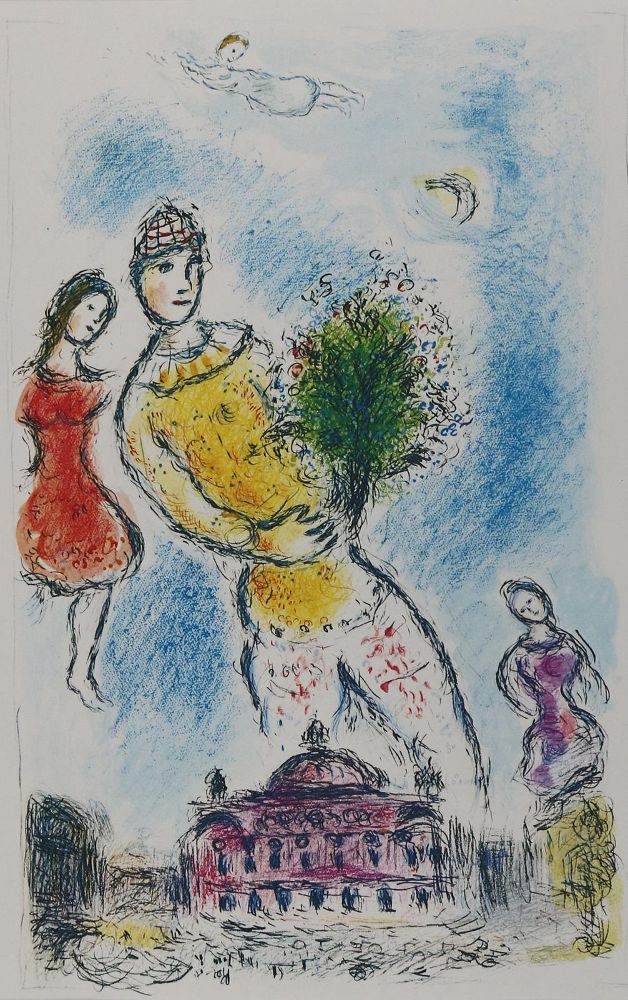 Große Abbildung Nr.14: 140-3889 Chagall, Marc: (Künstlergraphik)