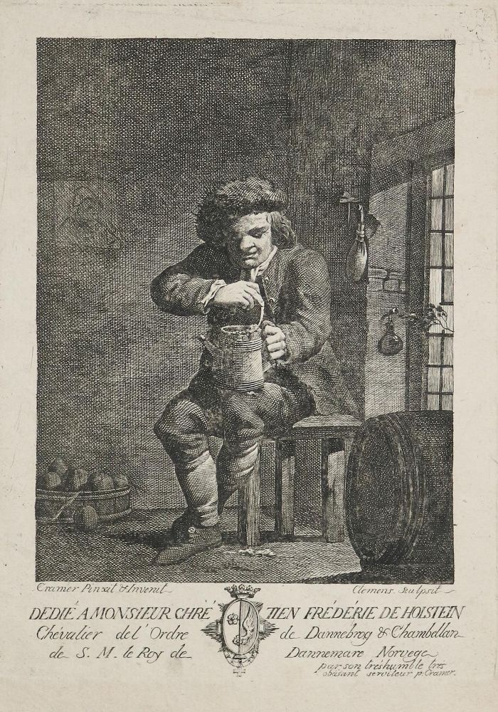 Große Abbildung Nr.1: 140-3898 Clemens, Johan Frederik: (Künstlergraphik)