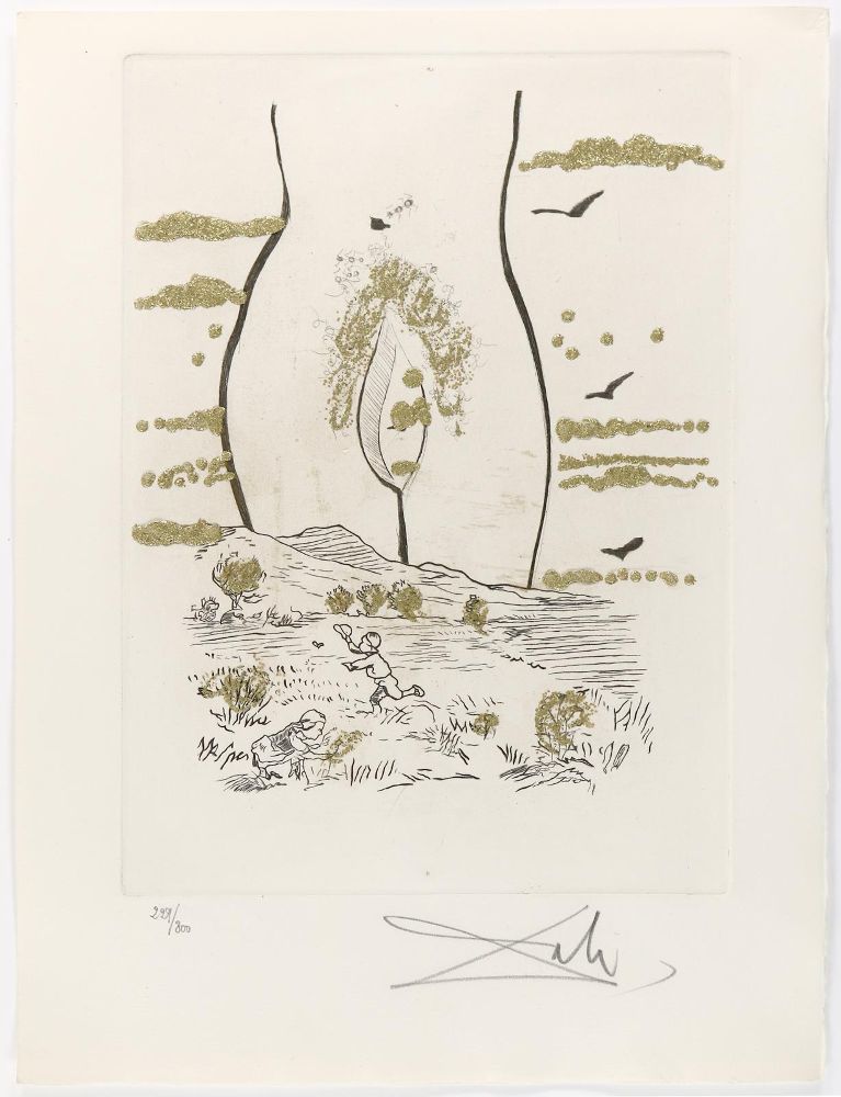 Große Abbildung Nr.1: 140-3906 Dali,S.: (Künstlergraphik, Dali, Zehn Radierungen in:)