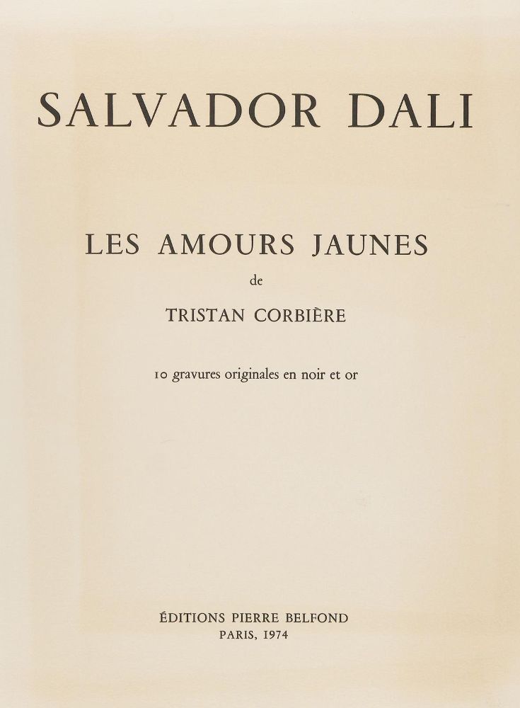 Große Abbildung Nr.4: 140-3906 Dali,S.: (Künstlergraphik, Dali, Zehn Radierungen in:)