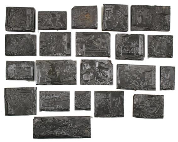 Große Abbildung Nr.1: 140-3940 Busch, Wilhelm.: (Künstlergraphik, Druckstöcke)